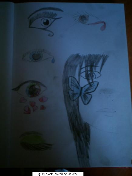 nu se vede ochiul din colt  :(  :( picasso in persoana  :d